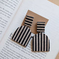 Striped Contemporary Earrings
