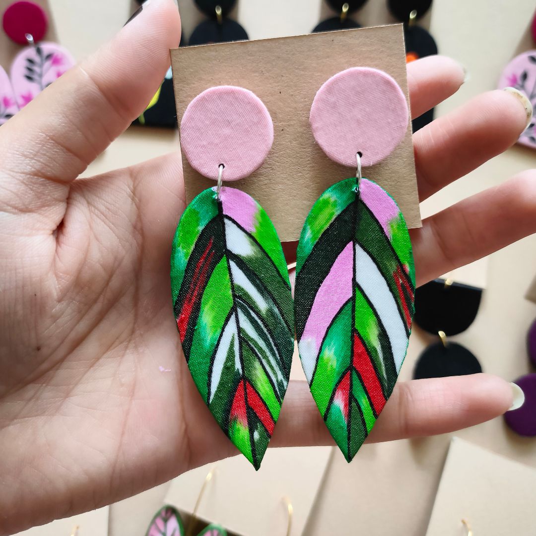 Colorburst Foliage Earrings