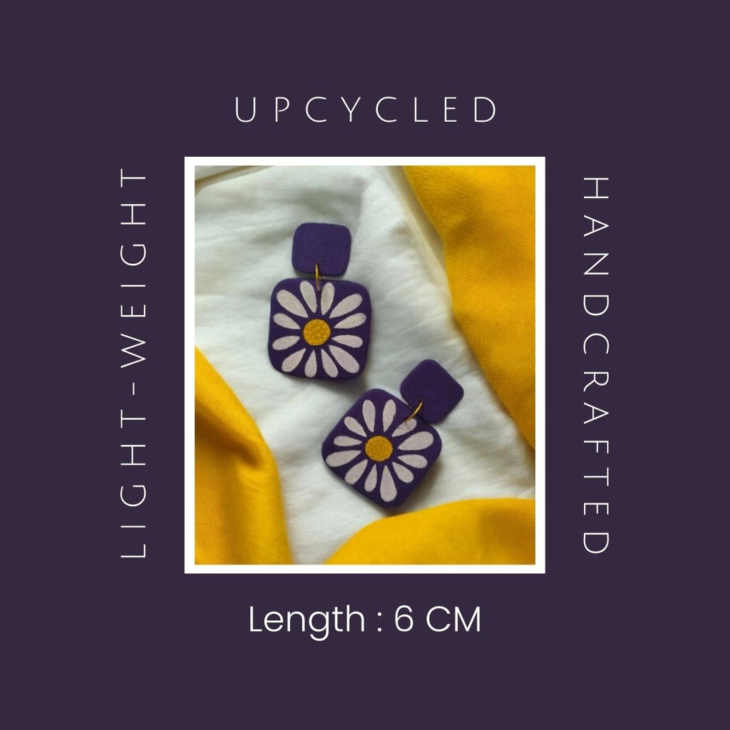 Petals of Daisy Earrings