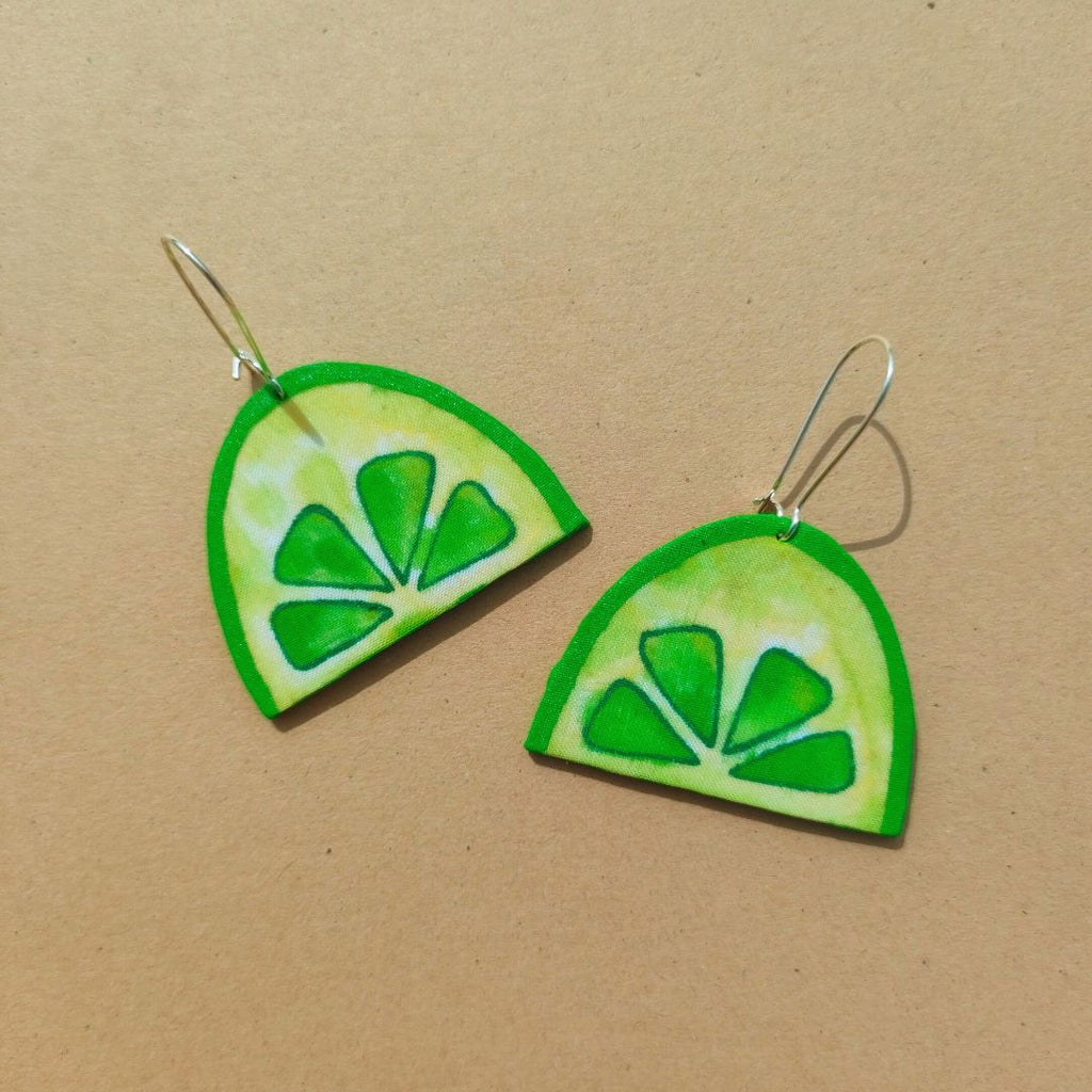 Lime Earrings