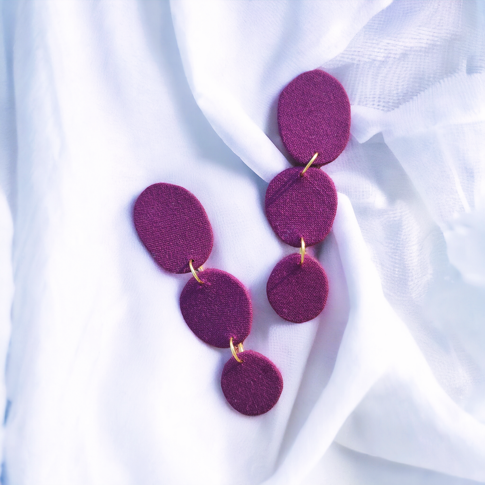 Wine Statement Earrings
