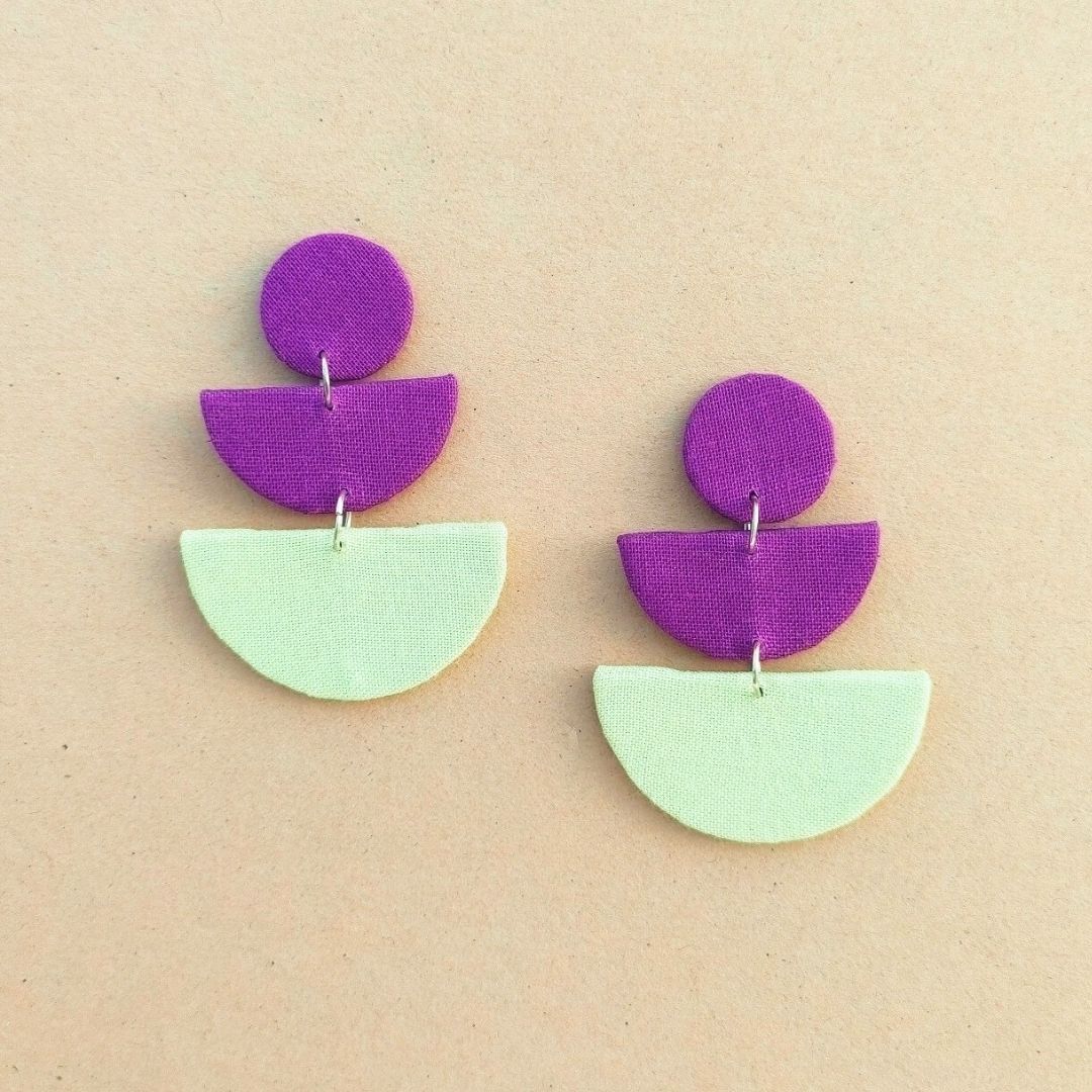 Purple & Pastel Green