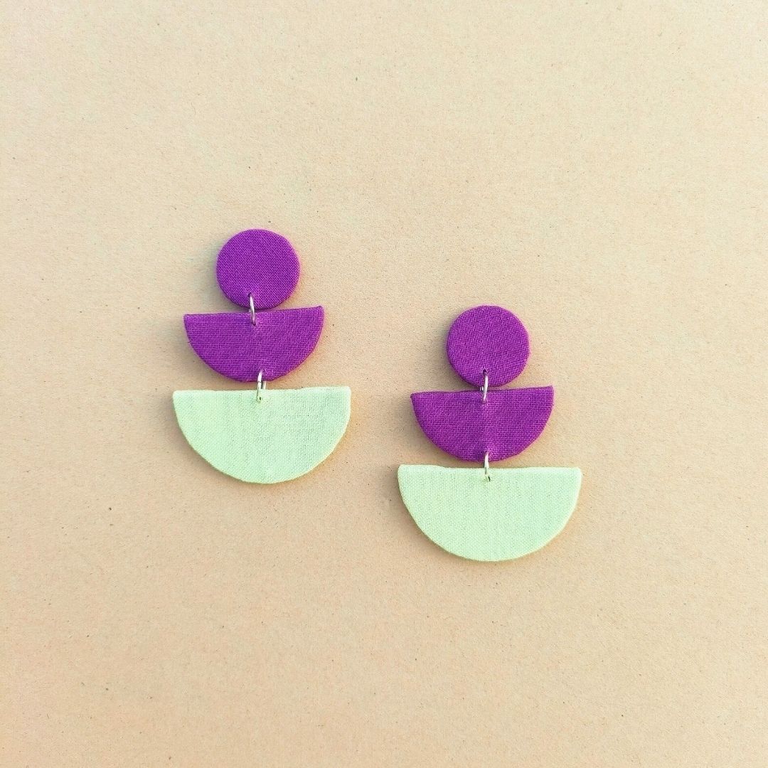 Purple & Pastel Green