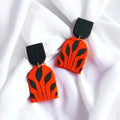 Nightfall Leaf Earrings