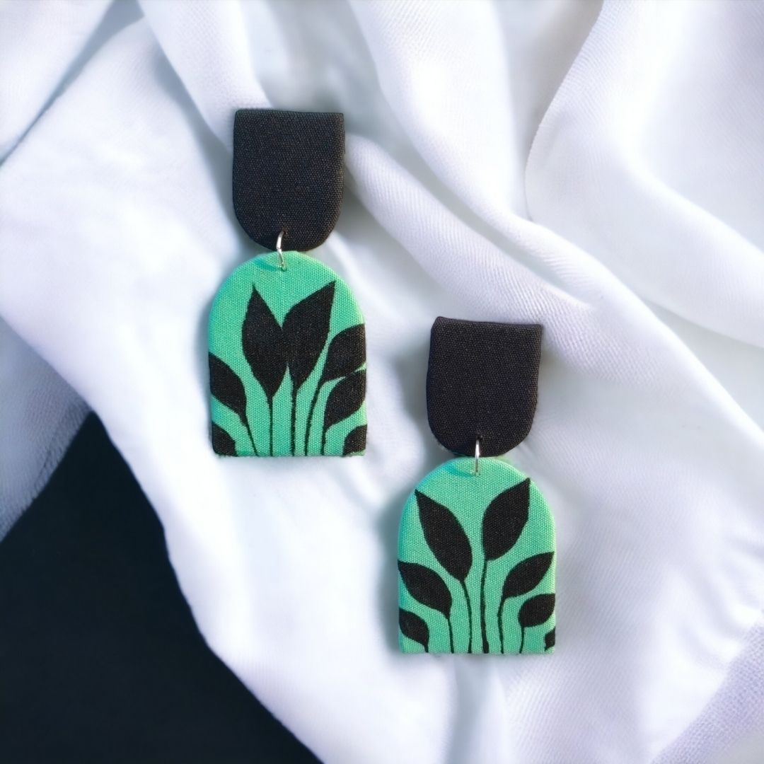 Nightfall Leaf Earrings