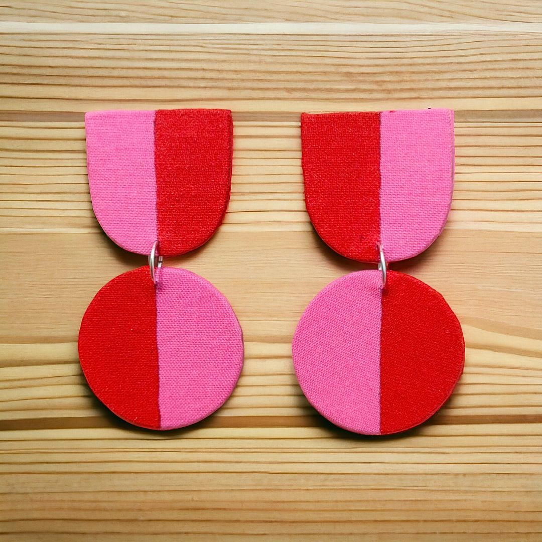 Blush & Crimson
