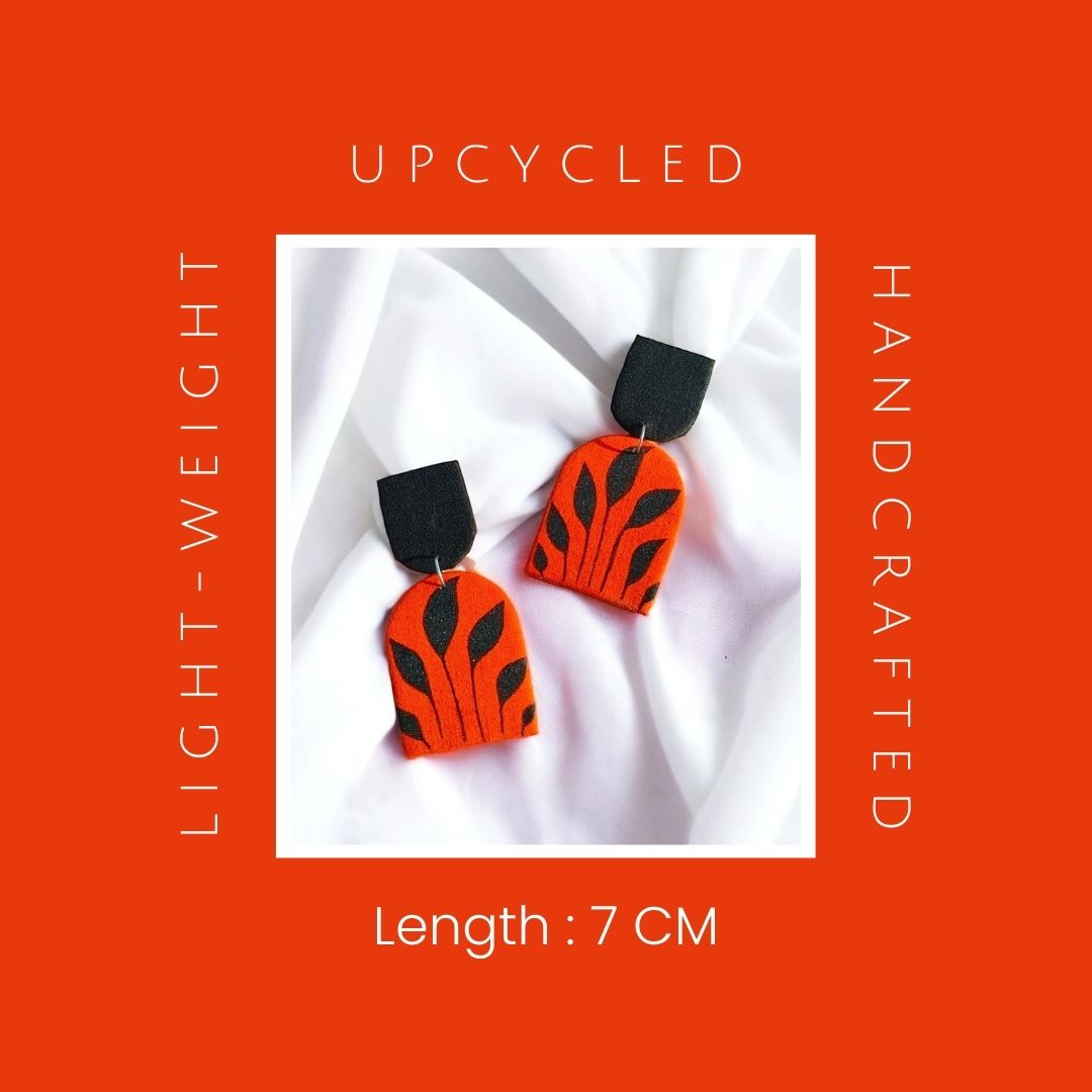 Nightfall Leaf Earrings