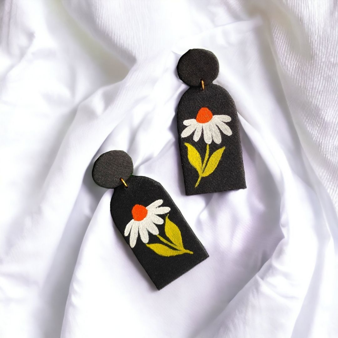 Coneflower Bloom Earrings