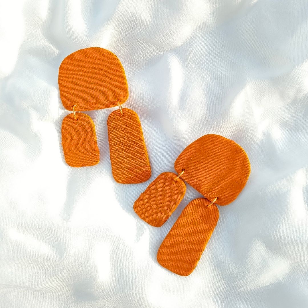 Noir Chic Solid Earrings