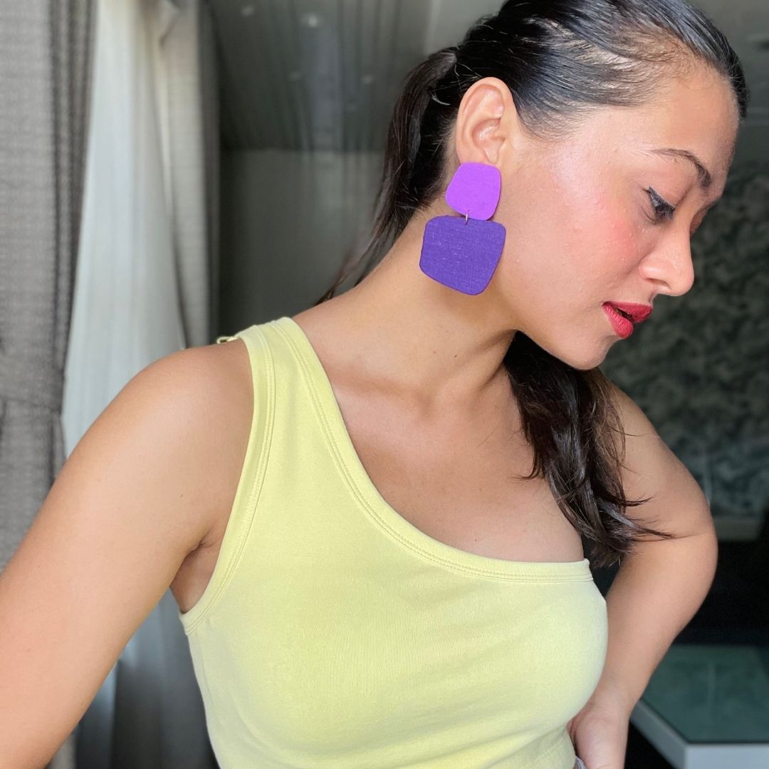 Stone Shaped Earrings