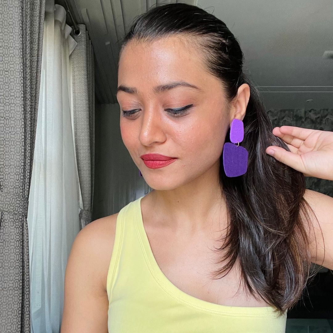 Stone Shaped Earrings