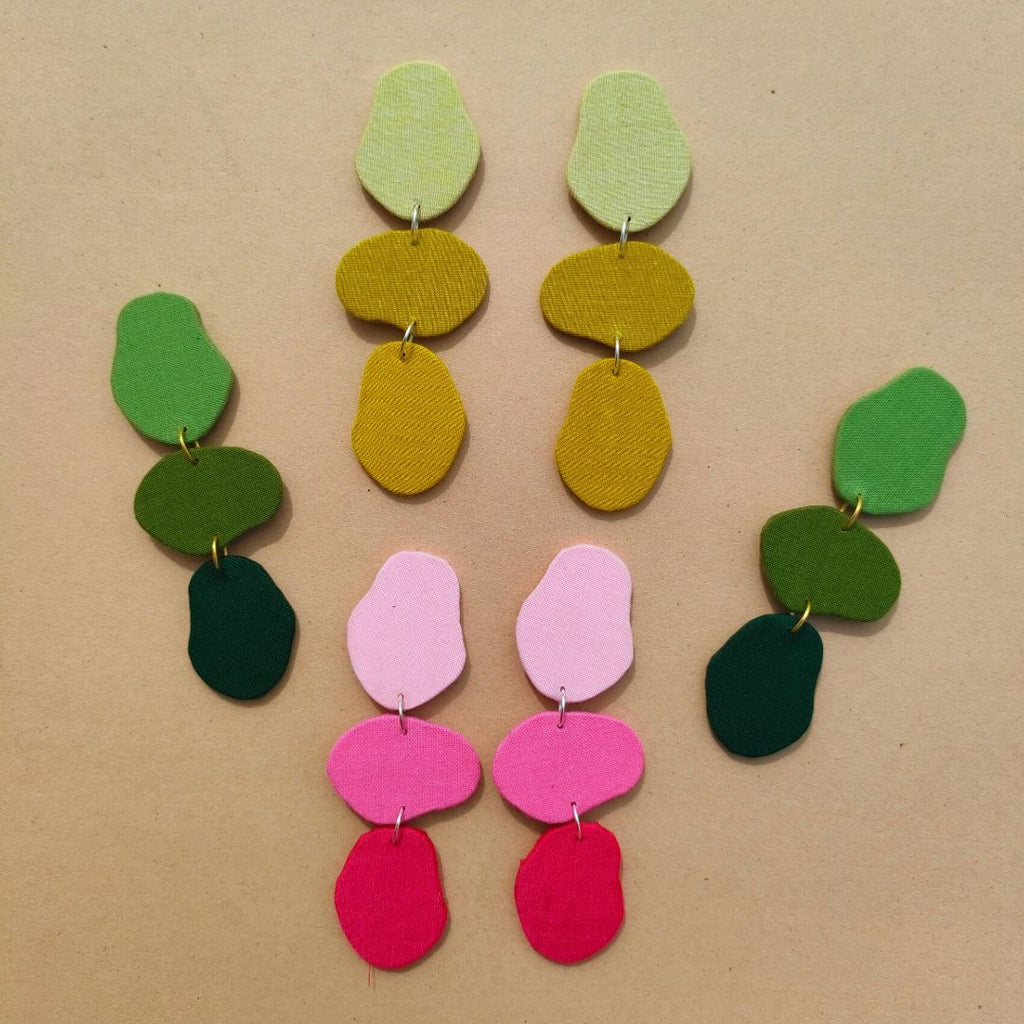 Ombre Pebble Earrings