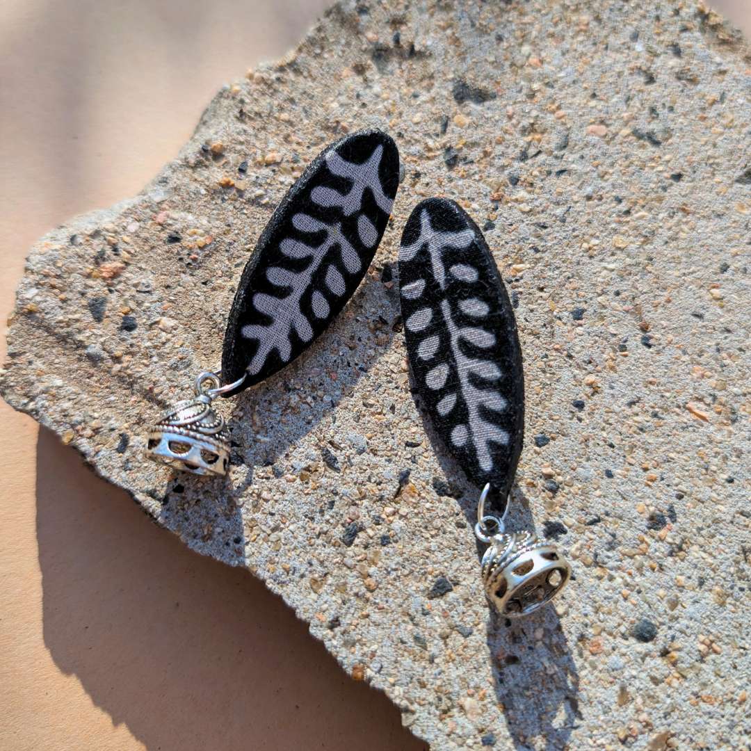 Leaf Jhumkas