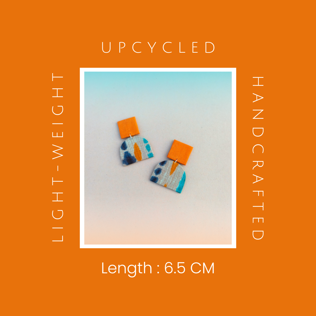 Tie-Dye Minimal Earrings