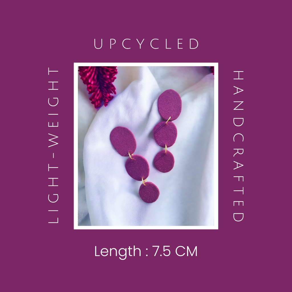 Wine Statement Earrings