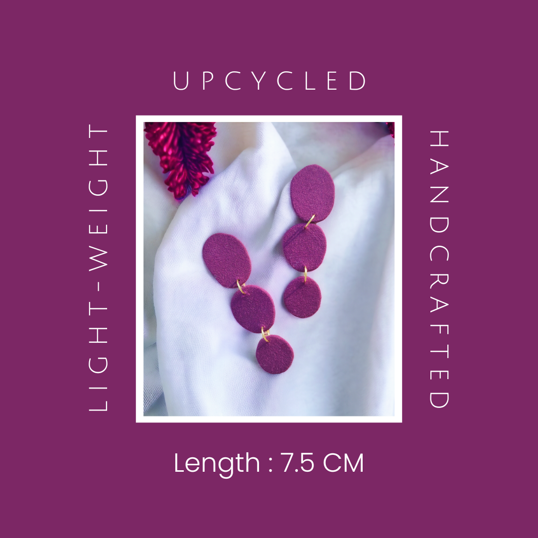 Wine Statement Earrings