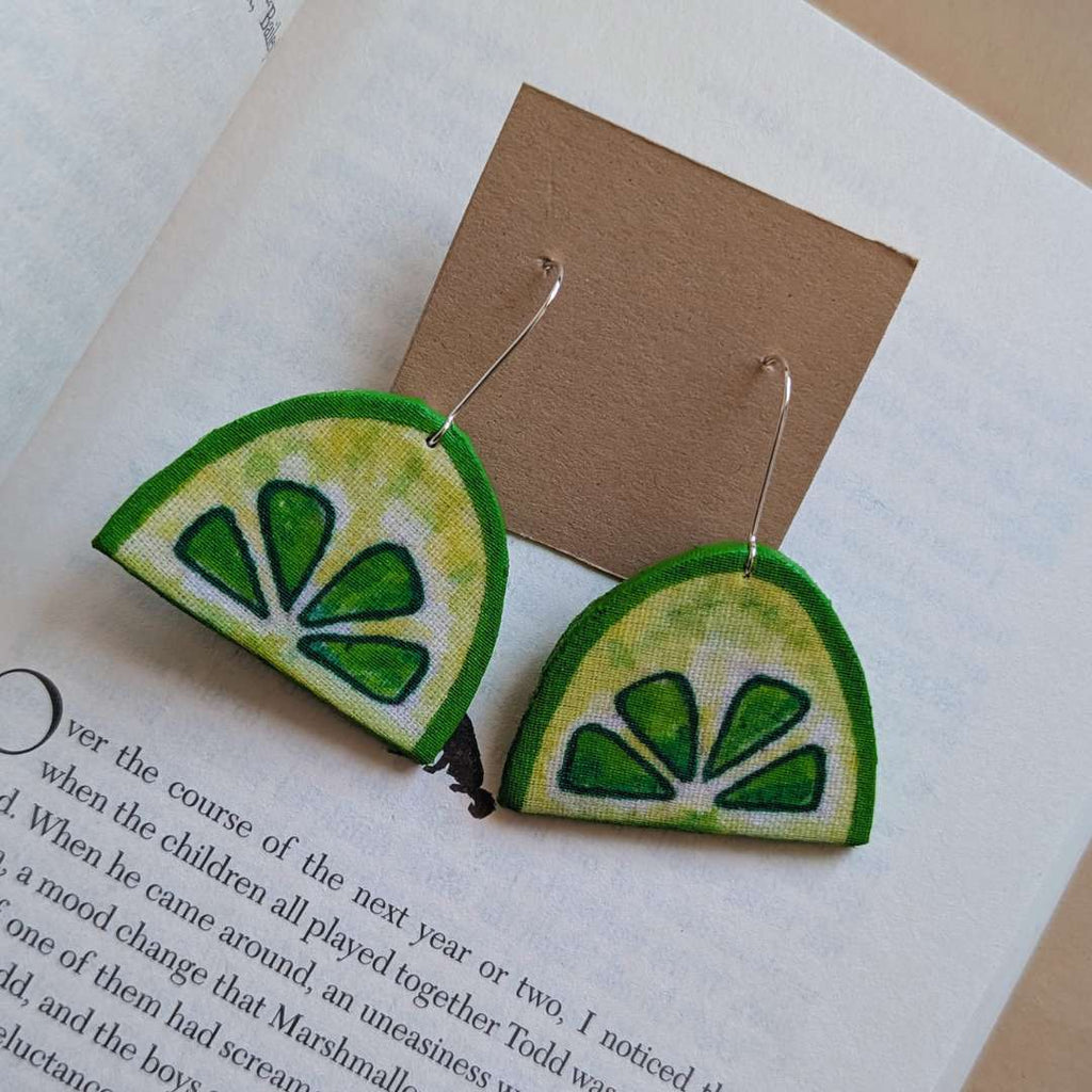 Lime Earrings