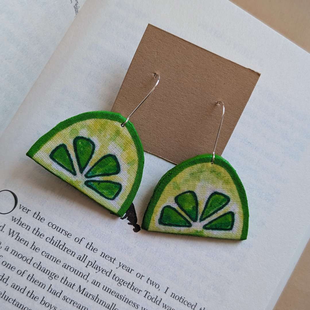 Lime Earrings