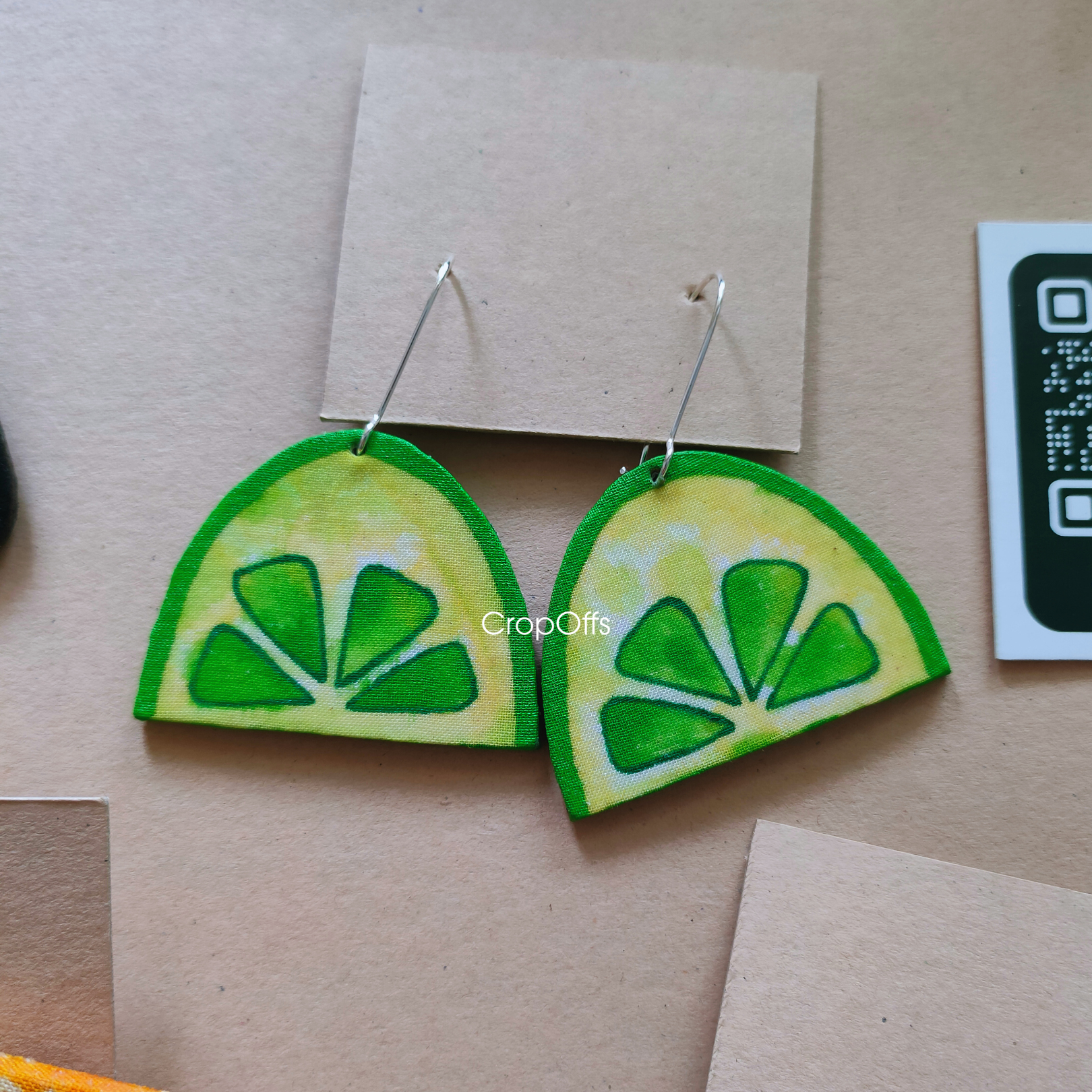 Lime Earrings
