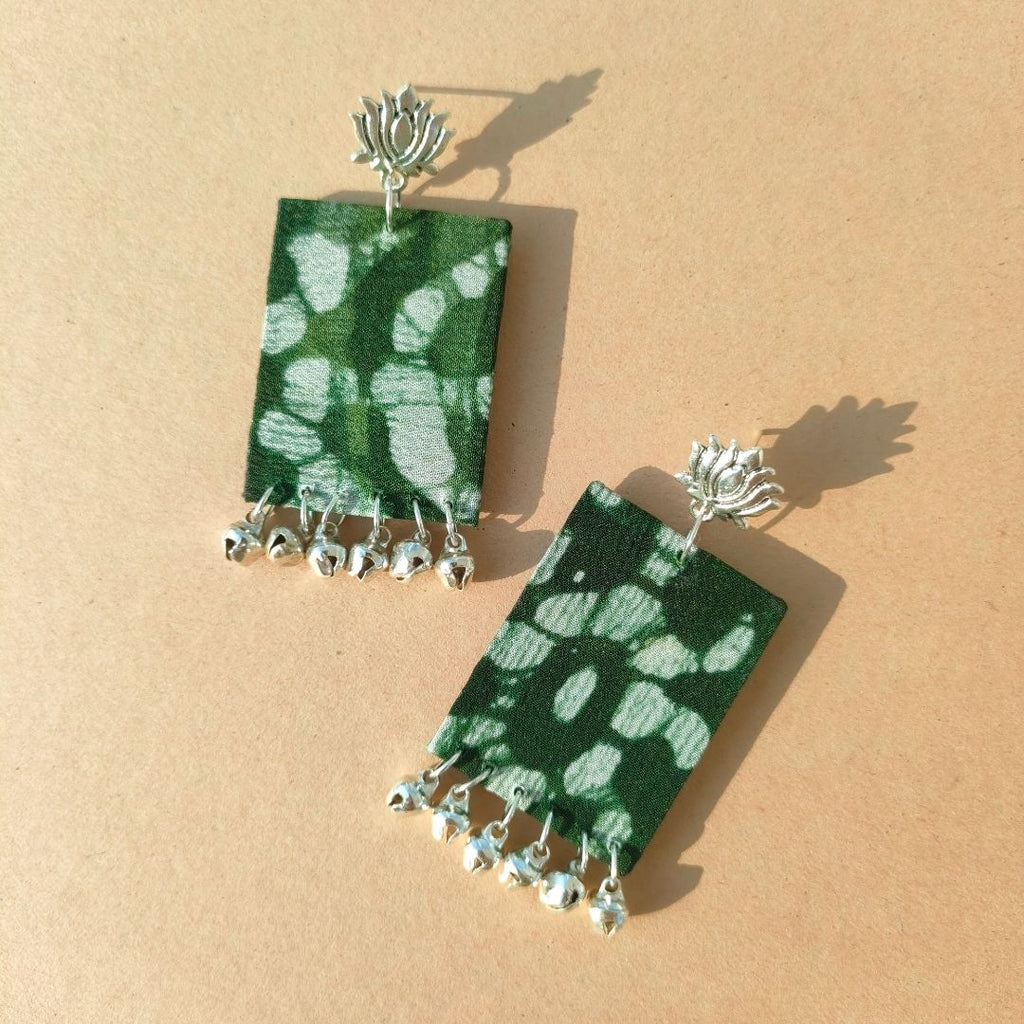 Emerald Ethnic Earrings