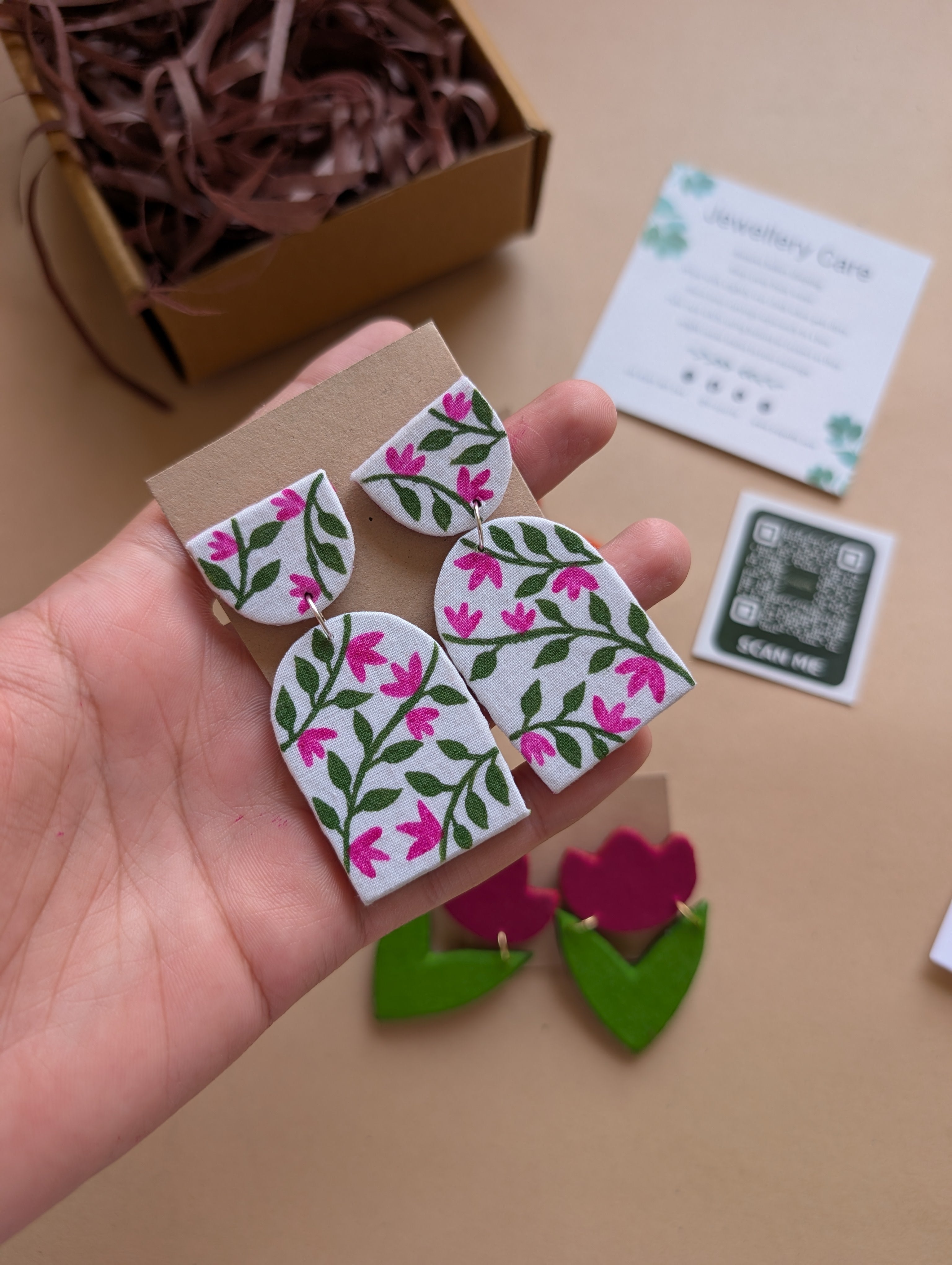 Tulip Petals in White