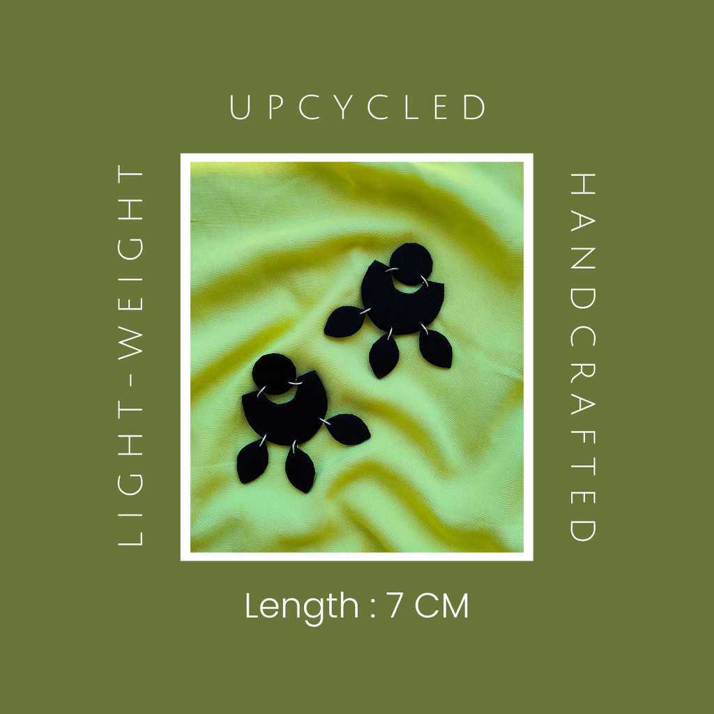 Timeless Black Danglers